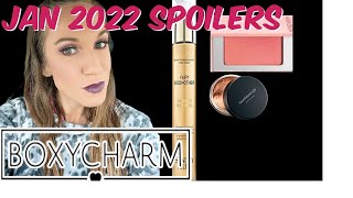 Boxycharm January 2022 Spoilers  Choice is open 😁 [upl. by Nysilla]