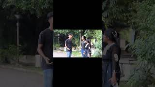 Pulling cheeks prank 😂 l prank virle shoot reels tending funny [upl. by Yirinec]