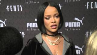 Fenty Puma by Rihanna  Fashion show  New York [upl. by Alrats780]