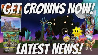 💰 GET YOUR CROWNS UP Wizard101 Weekly News Recap [upl. by Lorie]