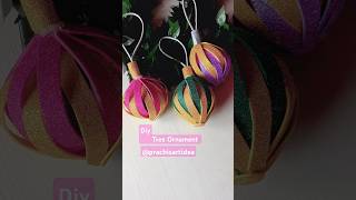 Make this beautiful Christmas trees🎄 ornamentytshortsdiy craftviralreelscristmasprachisartidea [upl. by Ayotnahs]