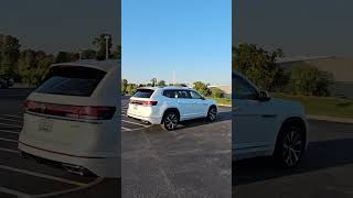 2024 VW Atlas SEL Premium RLine in Opal White Pearl Effect ReeseSellsCars VWGuru VWAtlas [upl. by Elleirda]