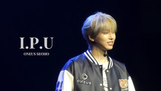 241110 ONEUS FAN CONCERT in Taipei  IPU Seoho focus [upl. by Ettennahs]