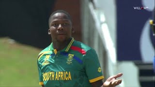 Kwena Maphaka 6 wickets vs Sri Lanka U19  35th Match  SA19 vs SL19 [upl. by Nnylkcaj]