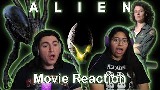 ALIEN 1979 MOVIE REACTION  A SCIFI HORROR CLASSIC [upl. by O'Donovan781]