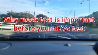 Why mock test is important before your drive test [upl. by Laural]