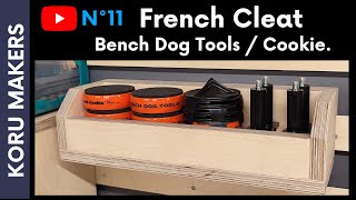 Réalisation French Cleat  Support pour les Bench Dog  Cookie N°11 frenchcleat diyideas [upl. by Heiney]