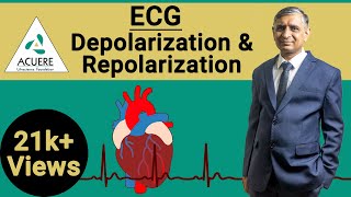 ECG Depolarization and Repolarization by DrShantanu Joshi [upl. by Boylston]