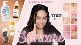 ROUTINE SKINCARE  la base pour construire sa routine acné tâches rosacée [upl. by Asilet541]