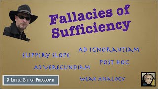 Informal Fallacies 3 Weak Induction [upl. by Alrzc]