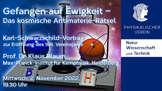 Gefangen auf Ewigkeit – Das kosmische AntimaterieRätsel [upl. by Jelene]