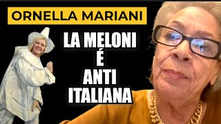 ORNELLA MARIANI MELONI ANTIITALIANA DEMOCRAZIA SEPOLTA DA MATTARELLA [upl. by Gittle]