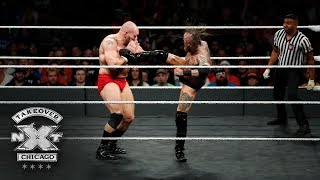 Aleister Black drops the massive Lars Sullivan with Black Mass NXT TakeOver Chicago II [upl. by Thanh]