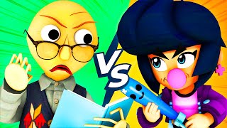 BALDI REMASTERED vs BRAWL STARS  The Movie Bob Animation All Episodes Compilation Challenge 3D [upl. by Tillman883]