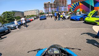 Two exotic meets and a photoshoot on my Cbr600rr Sunday Funday vlog [upl. by Nwahshar]