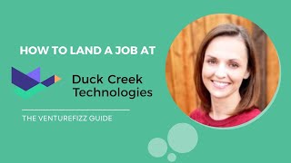 How to Land a Job at Duck Creek Technologies [upl. by Vaas209]