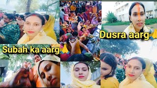 Vlog89 Chhath Puja ki samapan kuch iss tarah huiDusra aarg 🙏Subah ka aarg🙏 [upl. by Nykal]