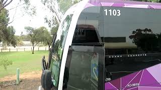 Murray Bridge South Australia to Ouyen Victoria by Bus John Coyle video [upl. by Aneba]