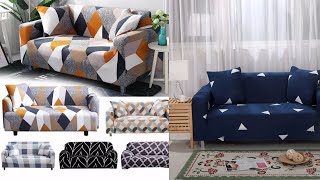 stretchable sofa cover diy  renovate sofa ideas  how to repair old sofa at home [upl. by Nickie]