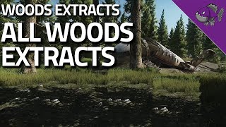 All Woods Extracts  Extract Guide  Escape From Tarkov [upl. by Iinden363]