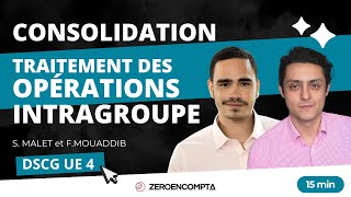 DSCG UE 4  CONSOLIDATION – Le traitement des opérations intragroupe [upl. by Seyler]