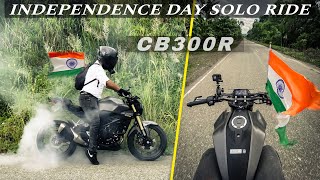 78th Independence day Solo Ride🇮🇳CB300R [upl. by Roede881]