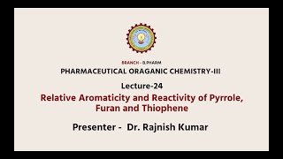 Pharmaceutical Organic Chemistry III  AKTU Digital Education [upl. by Olag35]