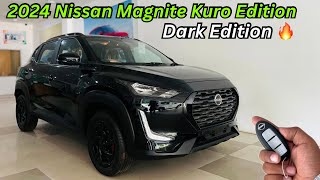 2024 Nissan Magnite Kuro Edition Full Detailed Review 🔥 Price amp Features 😍 Better Than Punch amp Kiger [upl. by Adnylam231]