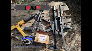 New 147gr Subs LOADUP AMMUNITION TEST FIRE [upl. by Itra]