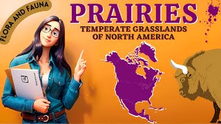 Prairies Explained ‑ Temperate Grasslands of North America  prairies [upl. by Michal625]