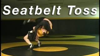 Single Leg Seatbelt Toss Cary Kolat Wrestling Moves [upl. by Gala]