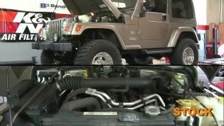 Installation KampN Air Intake System 19972006 Jeep JK and TJ  5715141 [upl. by Krasnoff]