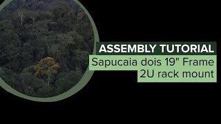 Assembly tutorial 19quot 2U Rack Mount Set Up [upl. by Eicyaj271]