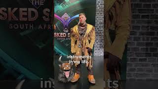 Dricus Du Plessis in BEAST MODE  Wildebeest  The Masked Singer SA shorts [upl. by Nohshan858]