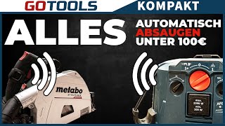 WELTNEUHEIT Metabo CordlessControl  StartStopp Absaugautomatik  Für alle Netzsauger aller Marken [upl. by Aihsoj925]