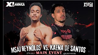 7 Msai Reynolds vs Kaena De Santos [upl. by Emili]