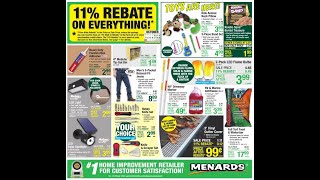 Menards Weekly Ad October 10 – October 20 2024 [upl. by Tuppeny]