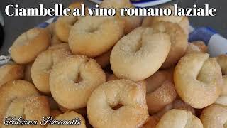 Ciambelle al vino romano laziale ​🥟​🥠 [upl. by Neram]