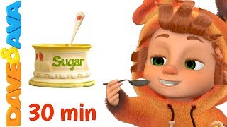 🍬 Most Popular Nursery Rhymes and Kids Songs from Dave and Ava 🍬 [upl. by Brackett]