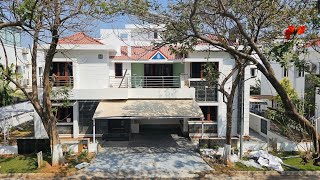 515 SqYards Duplex Villa For Sale In Gated Community  Hyderabad  Gachibowli  Tellapur [upl. by Drucie449]