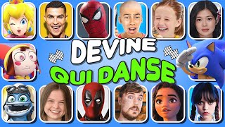 Devine qui DANSE💃Devine qui Chante️🎤️🎵  Deadpool Salish Matter Moana King Ferran Sonic 3 Pomni [upl. by Ardnos]