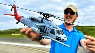 THIS 500 Helicopter SHOULD Impress YOU Eachine e200 Pro RC Heli [upl. by Blanc]