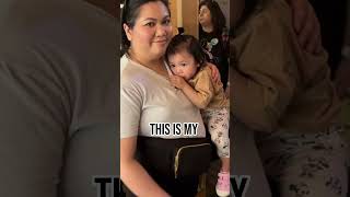 Tushbaby Review at Disneyland  Hip Carrier for BabyToddler shorts [upl. by Aitsirhc]