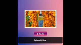 Batana Oil 4oz [upl. by Brause251]