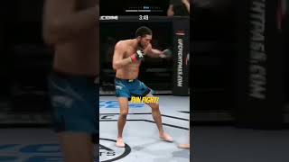 Ortega vs Holloway 2 maxholloway ufc4 knockouts fighting gaming brianortega danawhite [upl. by Yerrot]