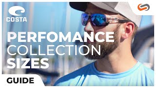 Costa Mens Sunglass Size Guide  Performance Collection  SportRx [upl. by Iridissa]