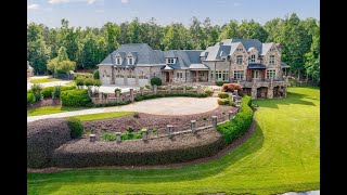 Magnificent Lakefront Estate in Alpharetta Georgia  Sothebys International Realty [upl. by Engle]