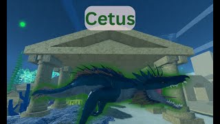 Dinosaur Simulator 2024  Cetus Prognathodon Skin Showcase  Roblox [upl. by Nagaek]