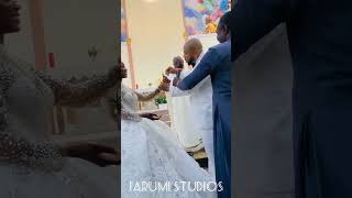 Lovely Moment From Charles Okocha Wedding Vows🥺💞 [upl. by Inittirb422]