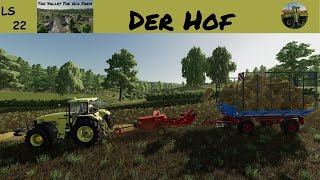 LS22 Der Hof Teil 164 John Deere 8400 und Welger AP45 Schleuderpresse zum Stroh pressen [upl. by Dillon]